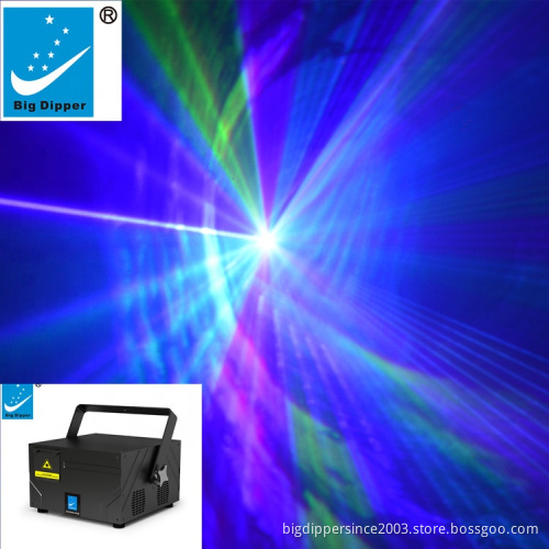 Big Dipper 3w RGB Laser Animation Laser DMX stage light for DJ Disco Bar laser light